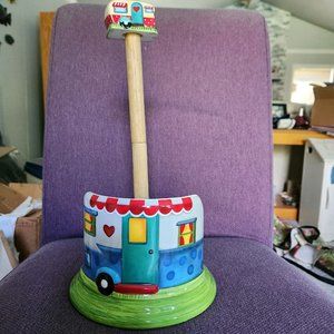 camper paper towel holder